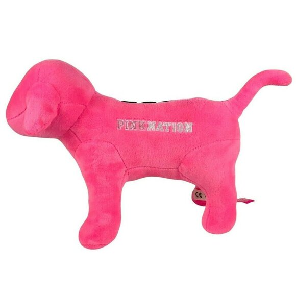 Victorias Secret Pink Nation Plush Dog Stuffed Animal 13 Inch - Picture 4 of 8